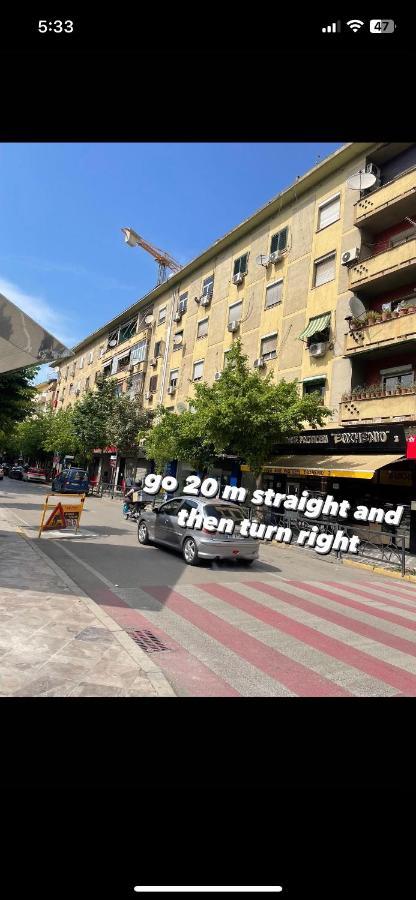 טיראנה City Center Apartment Kafe Flora מראה חיצוני תמונה